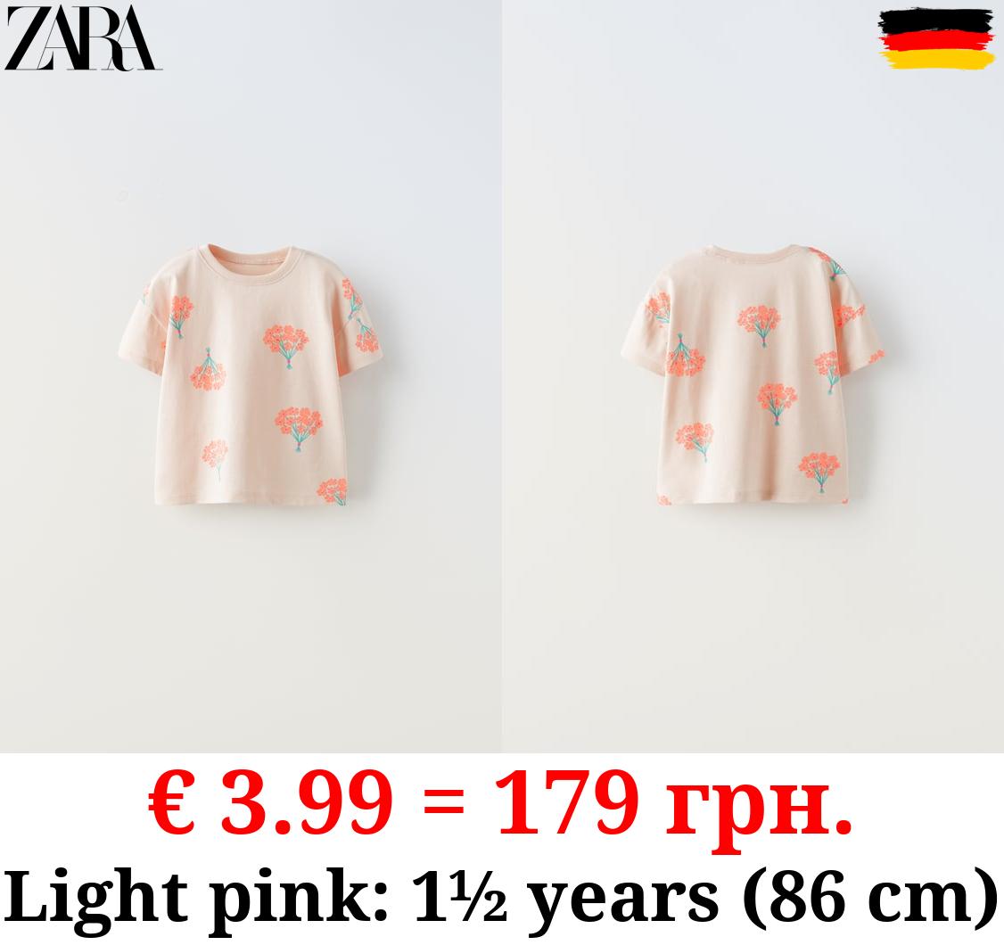 FLORAL PRINT T-SHIRT