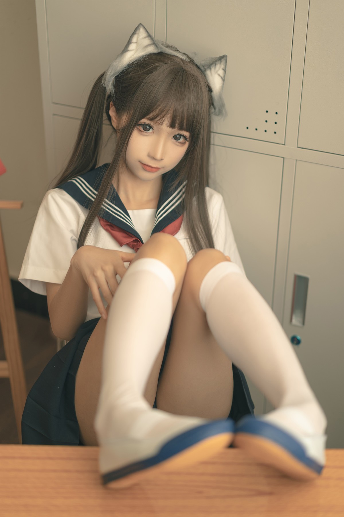 蠢沫沫 Cosplay 放学后 2