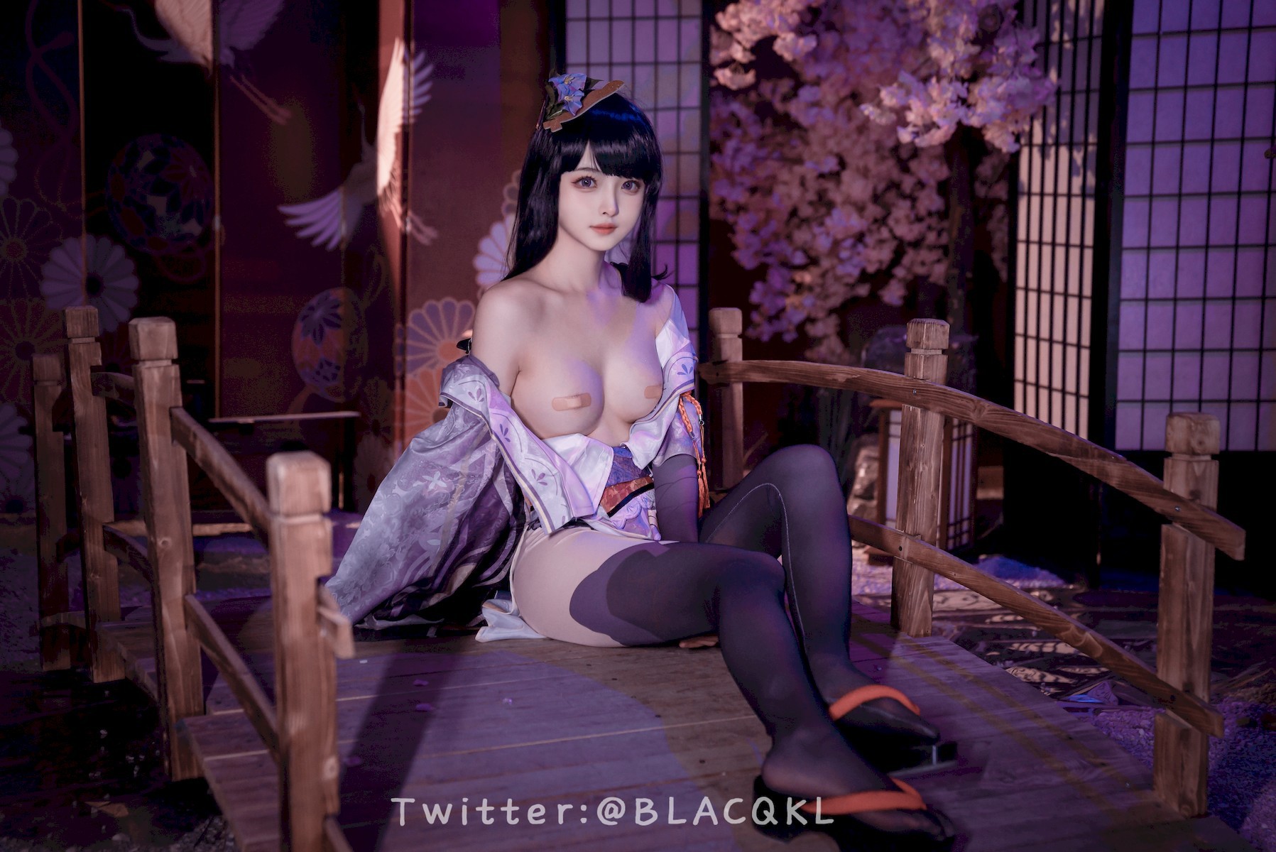 Cosplay 白莉愛吃巧克力 雷電將軍 38
