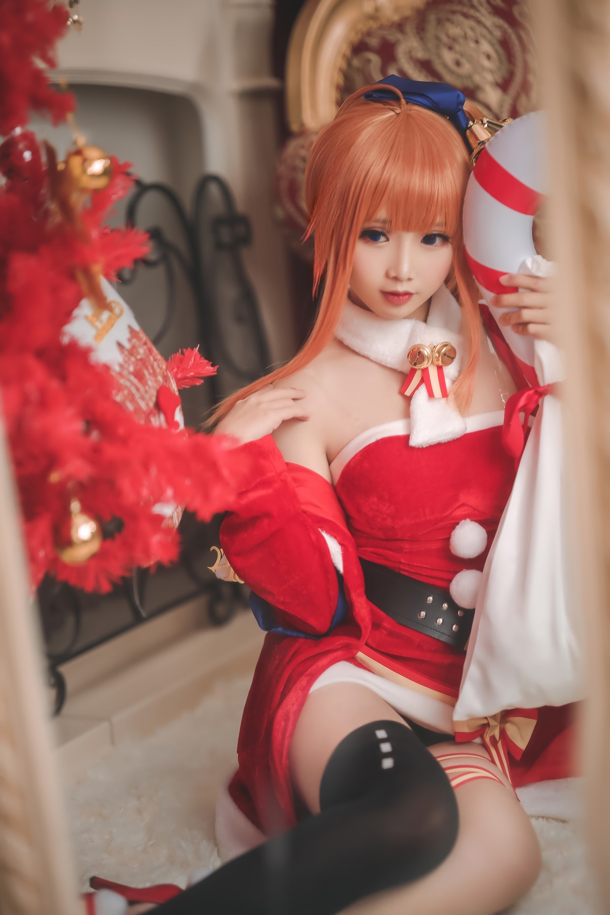Cosplay 面饼仙儿 FAL圣诞 18
