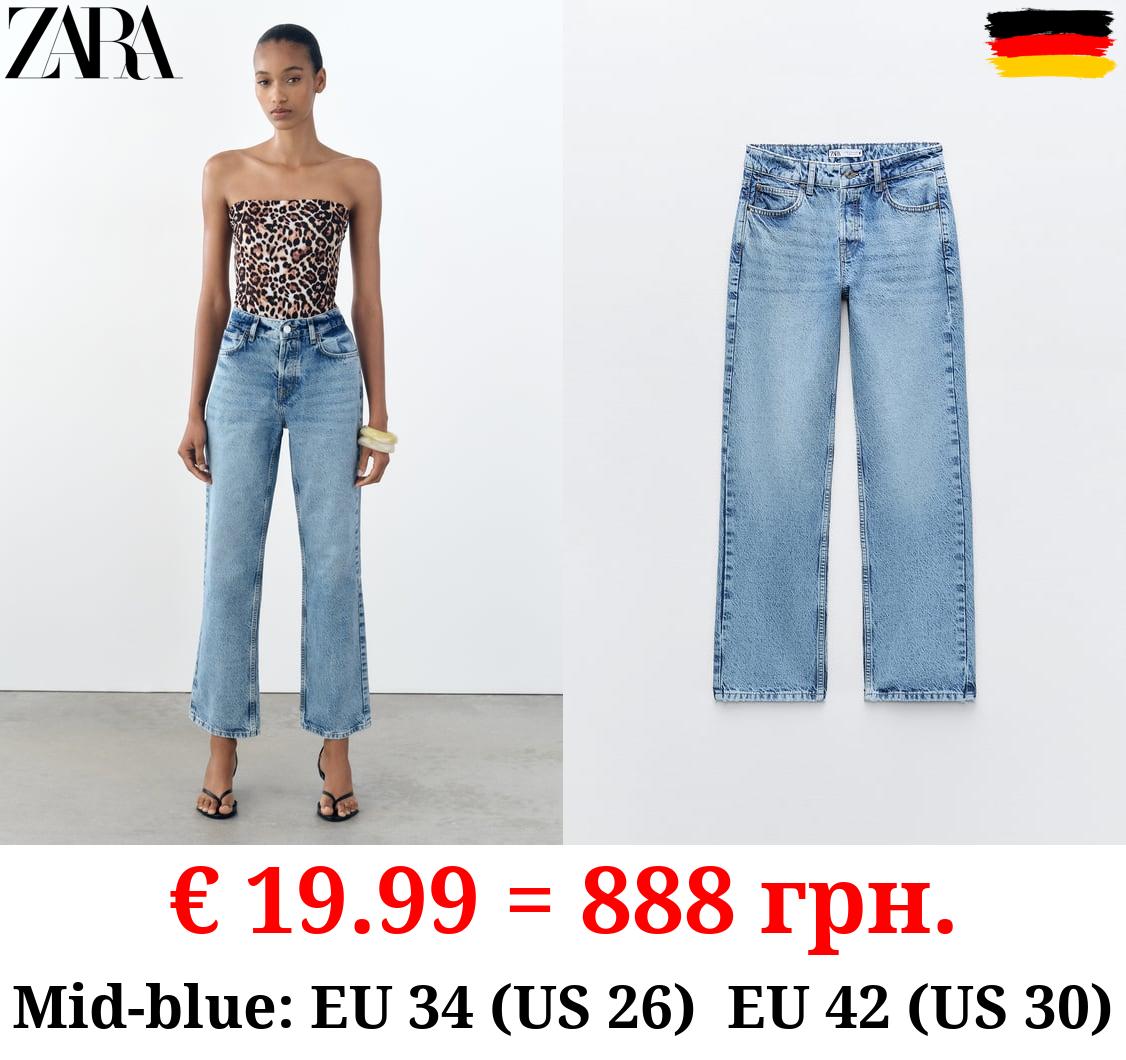 Z1975 MID-RISE STRAIGHT JEANS
