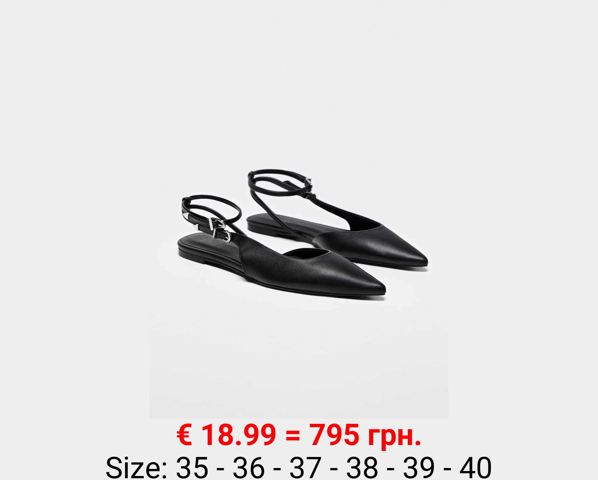 Zapato punta pulsera