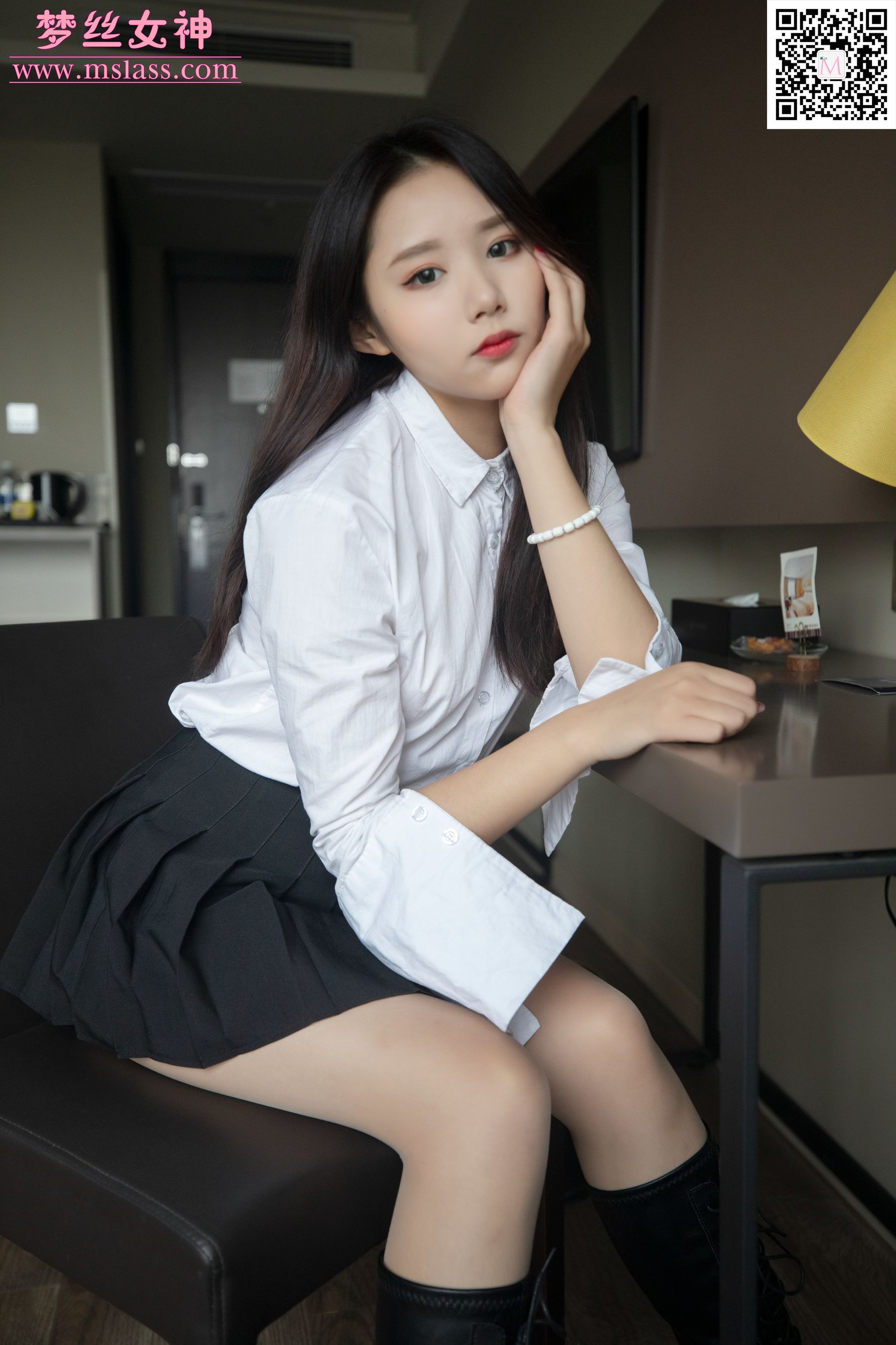 [梦丝女神MSLASS]_然然_靴下女神-写真图集共119P 4