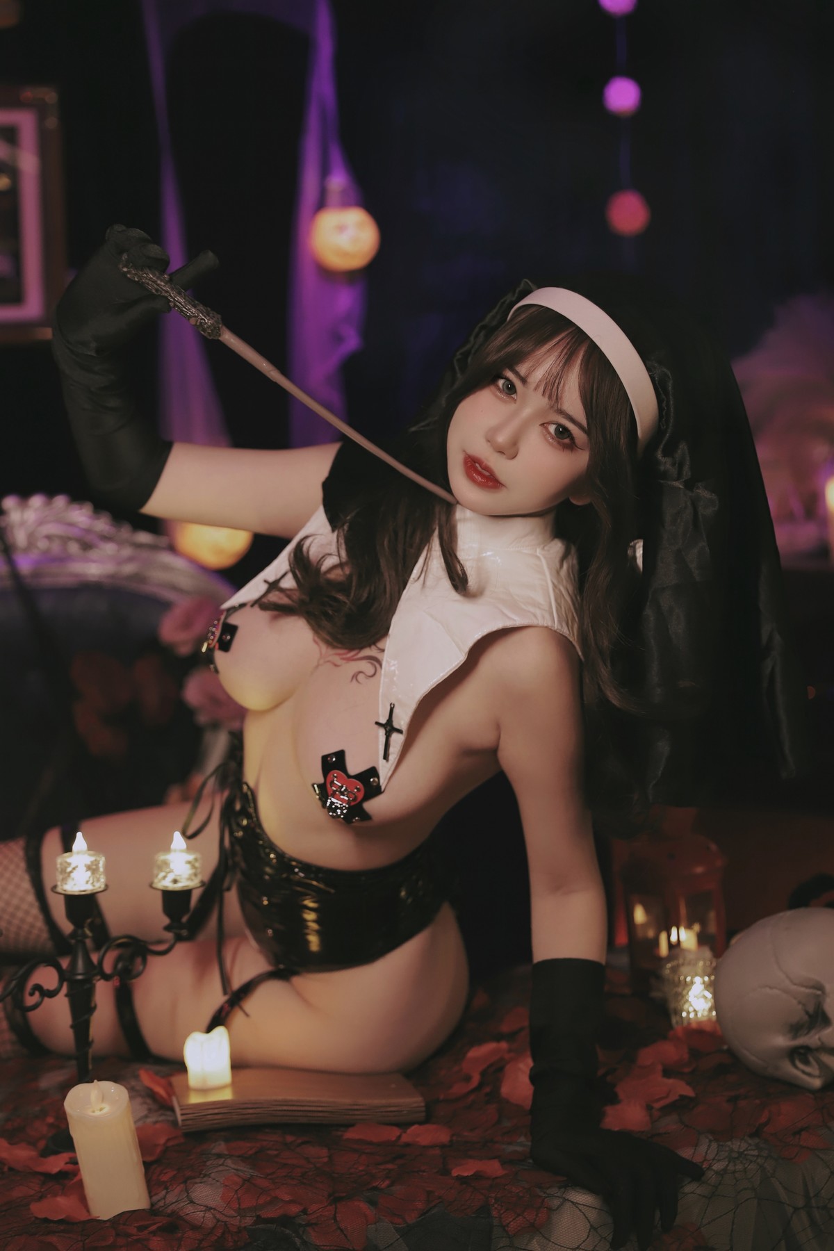 Cosplay Tina很妖孽呀 万圣修女 Set.01 3