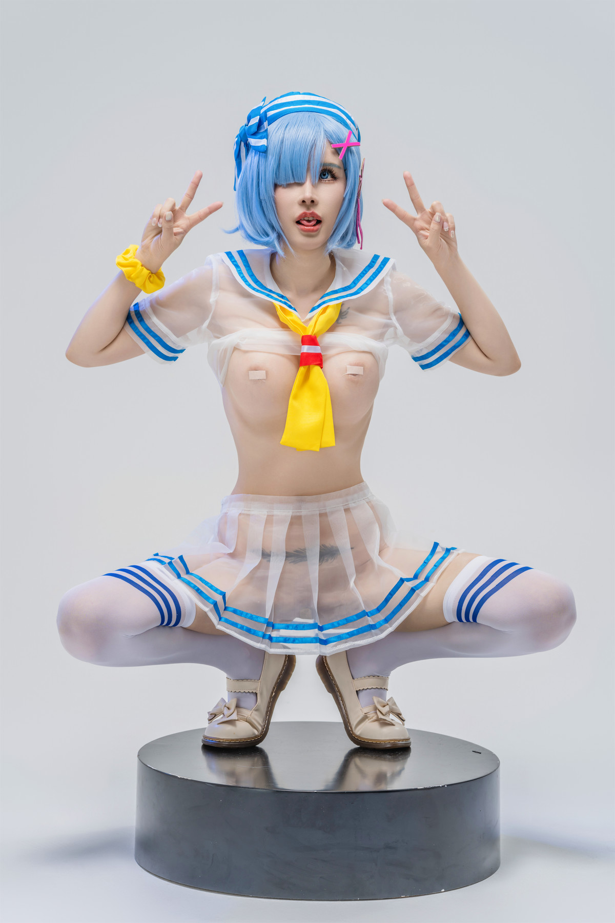 Cosplay 鹿八岁 从零开始的异世界生活 蕾姆 20