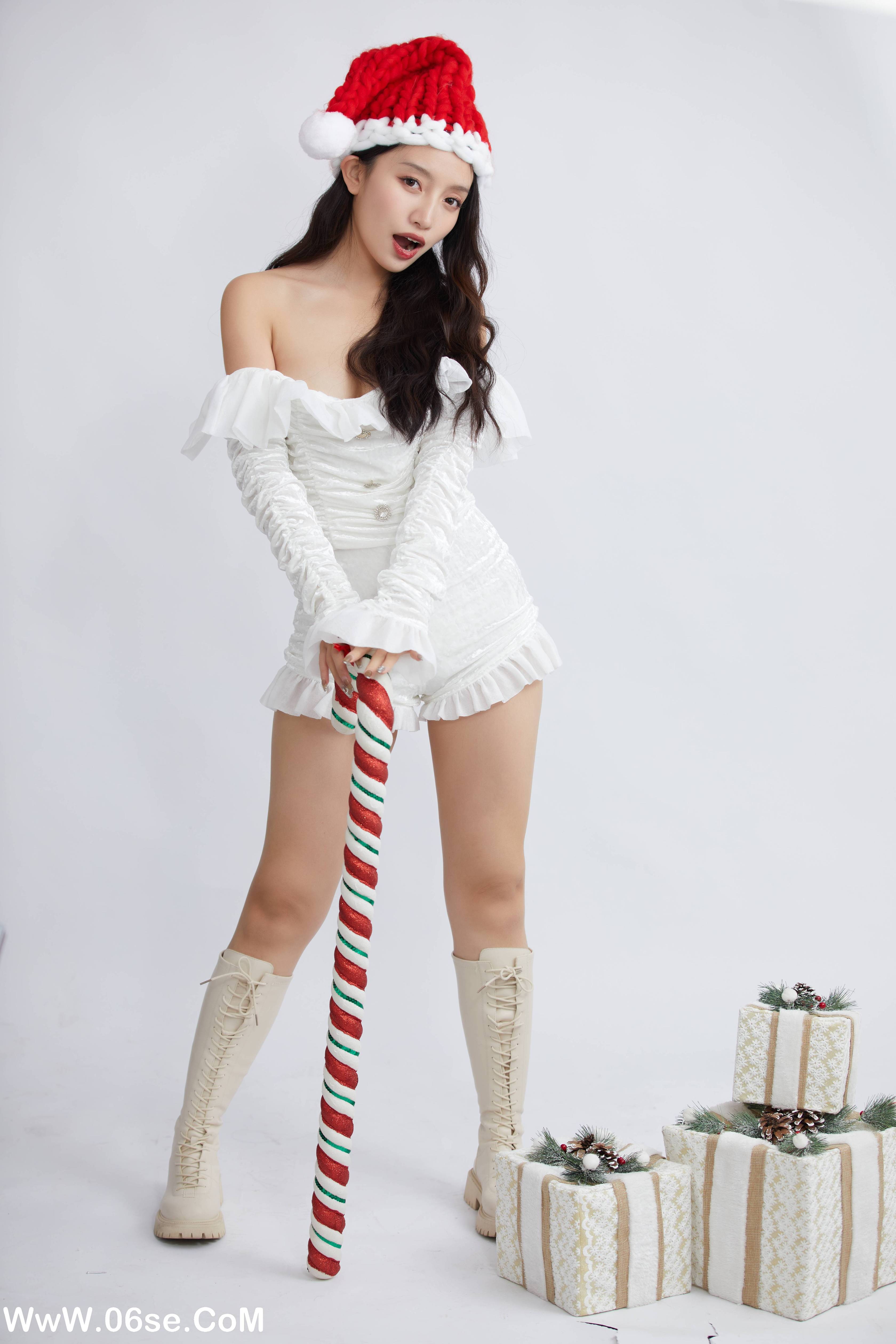 图片[6]-[YITUYU艺图语]2022.12.06 纯白圣诞 柠萌婧啊[22+1P／266MB]-六色网