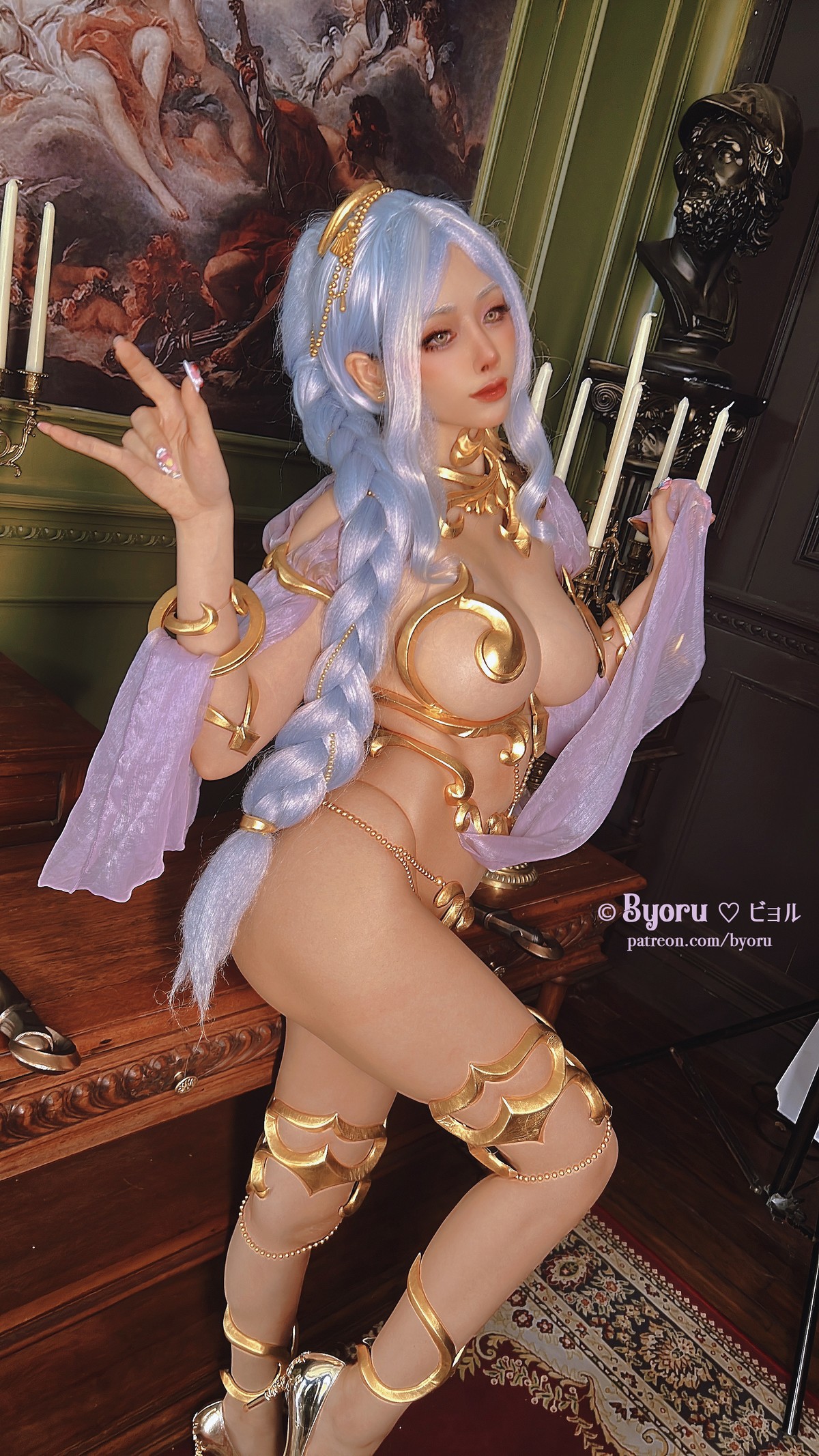 Cosplay 萝莉Byoru Natigaru Dark Elf 37
