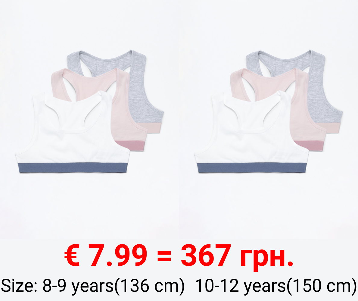 Pack of 3 basic tops