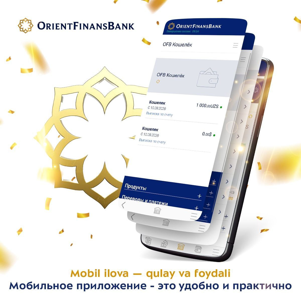 Orientfinansbank – Telegram