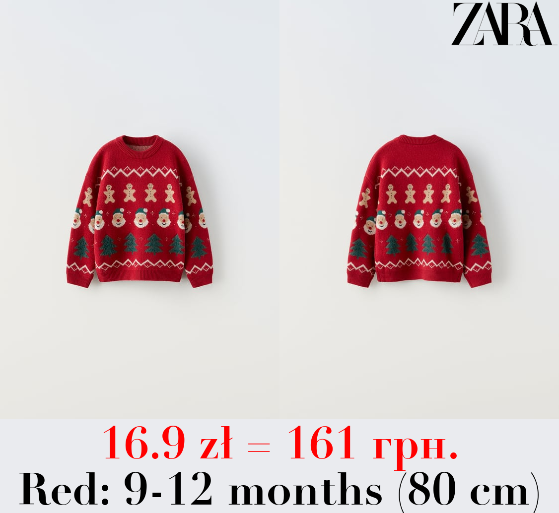 FATHER CHRISTMAS KNIT SWEATER