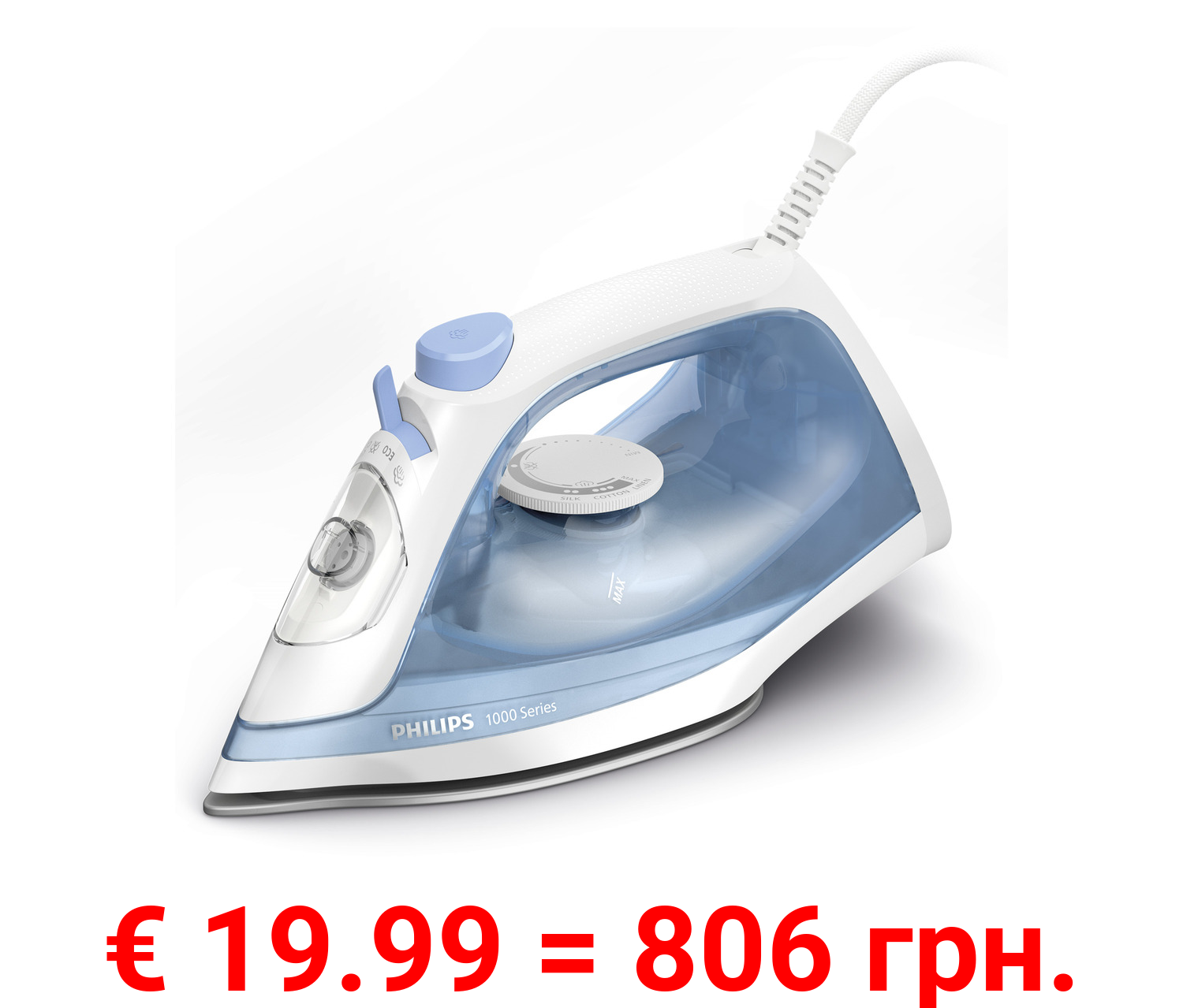 PHILIPS Dampfbügeleisen »DST1030 /20 1000 Series«, 2000 W