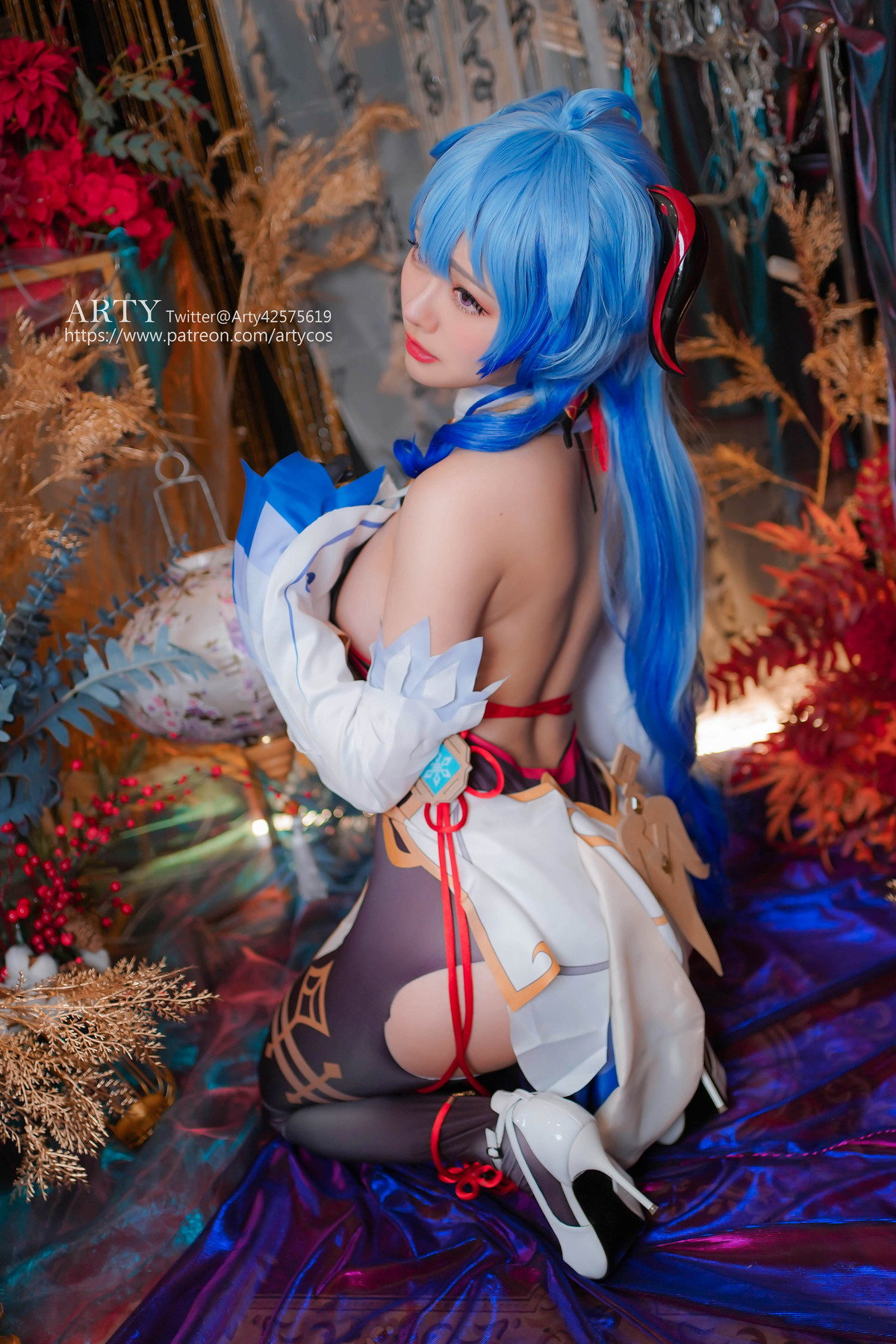 Arty亞緹 Cosplay 甘雨 Ganyu 26