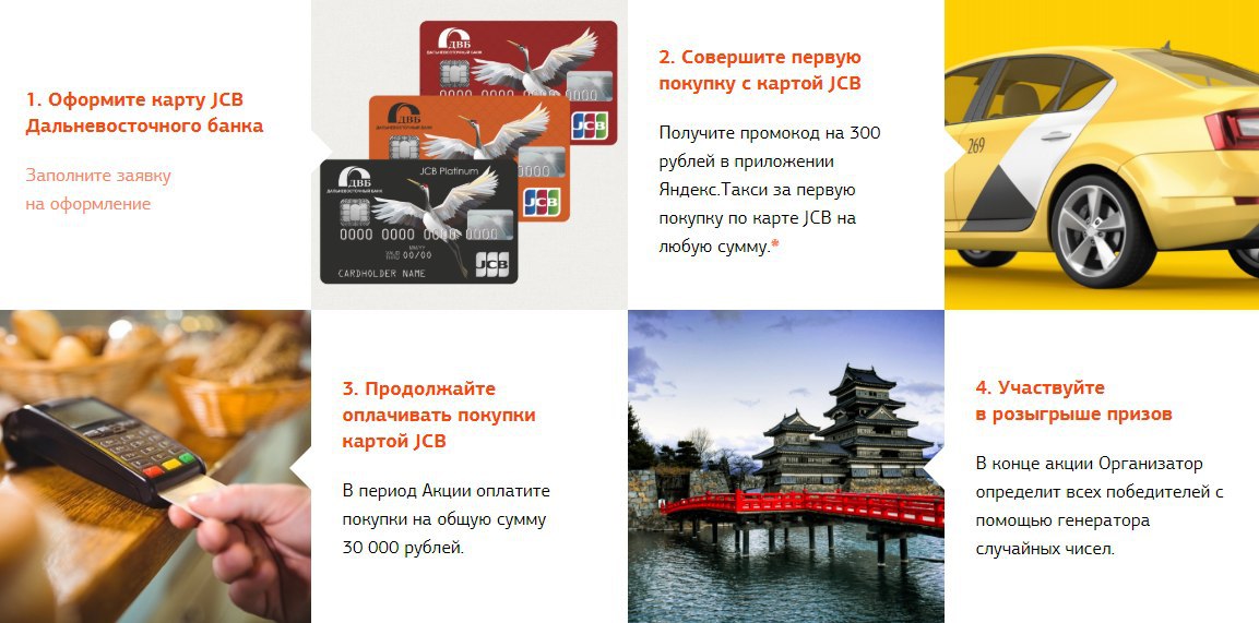 Карта jcb в россии