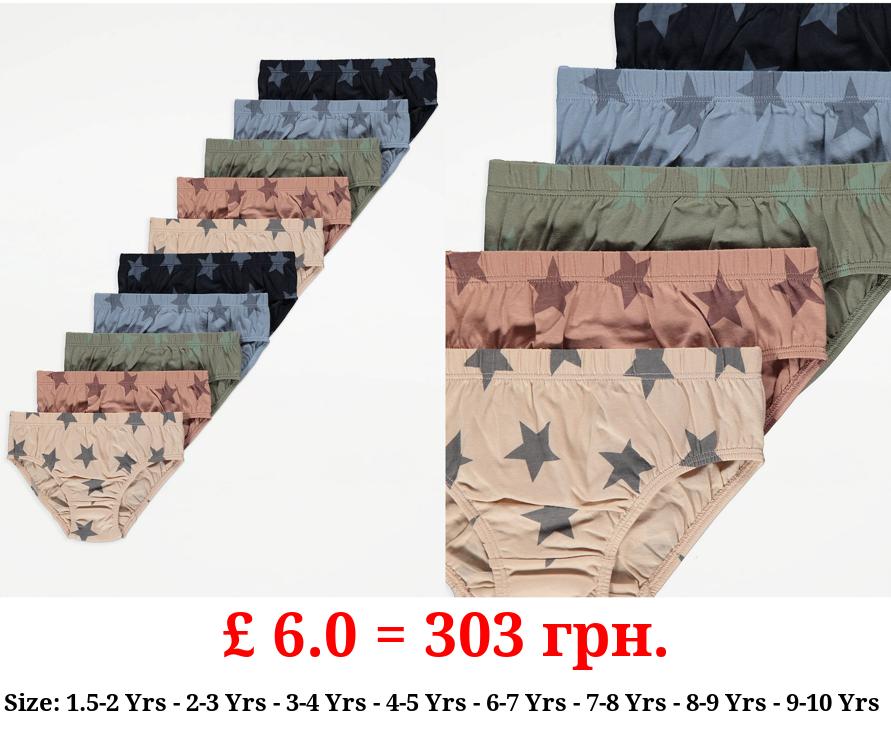 Star Briefs 10 Pack