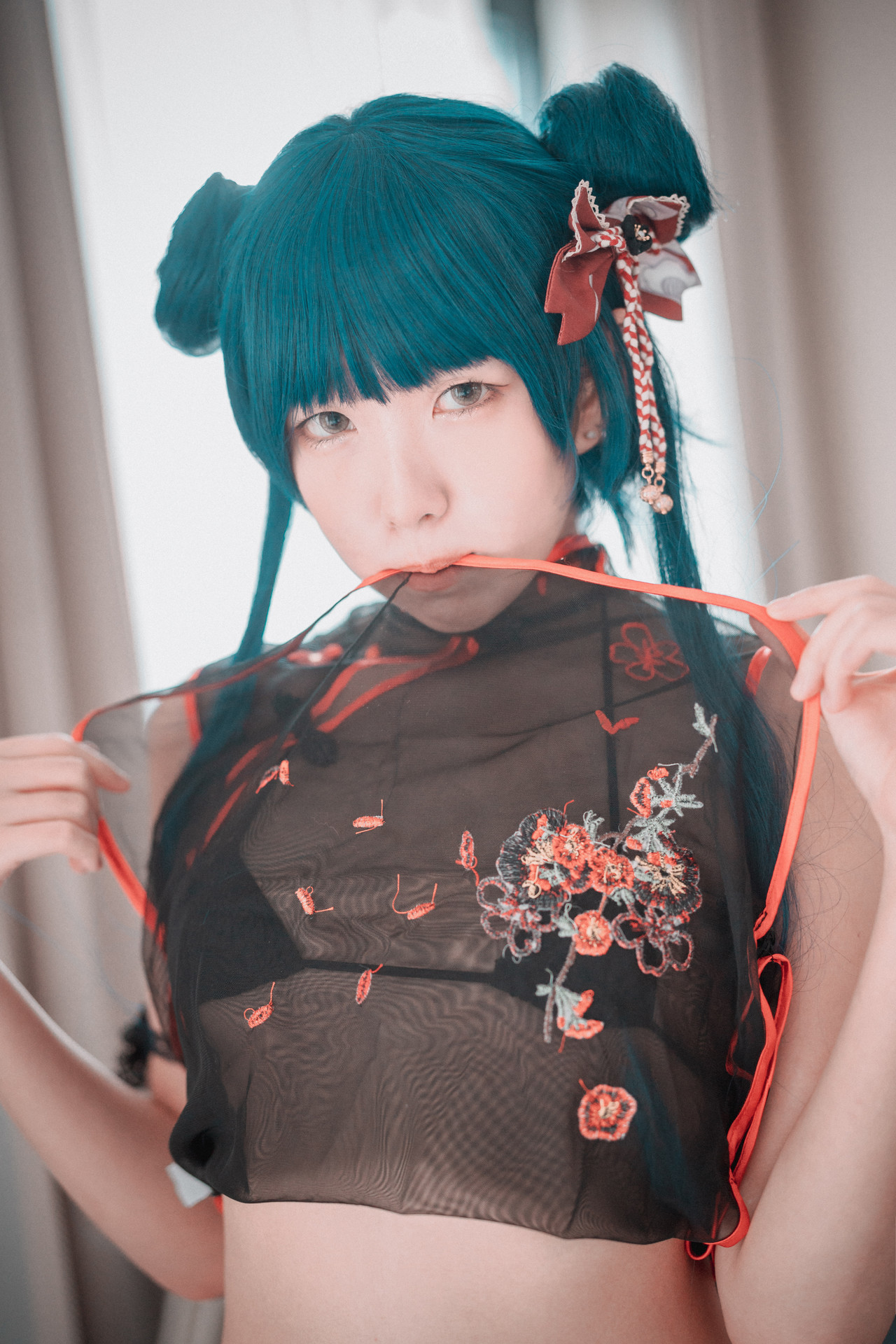 Sonson 손손, [DJAWA] Sheer Qipao Girl 13