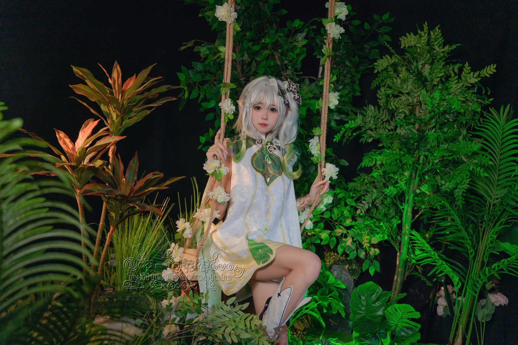 Cosplay 黏黏团子兔 万年萝莉纳西妲 1