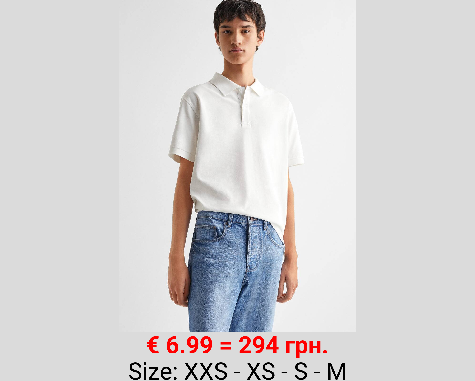 Jeans rectos rotos decorativos