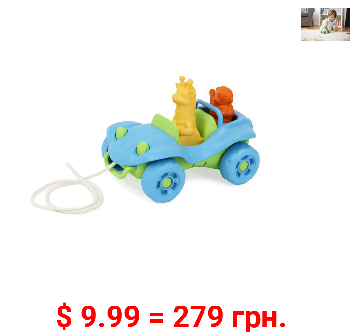 Green Toys Dune Buggy Pull Toy - Blue