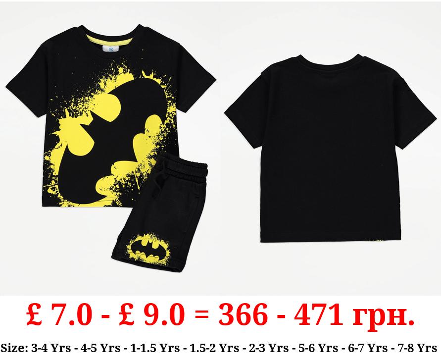 DC Comics Batman Graffiti Logo Short Outfit