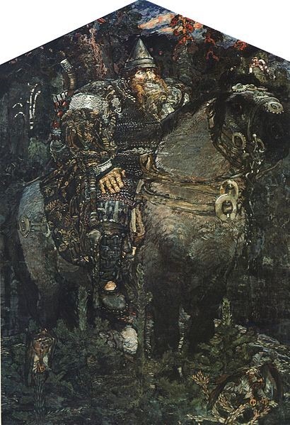 Михайло Врубель (1898). «Богатир».