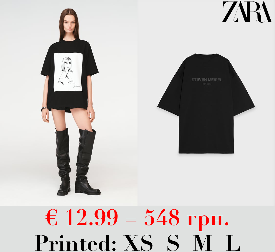 STEVEN MEISEL PRINT T-SHIRT