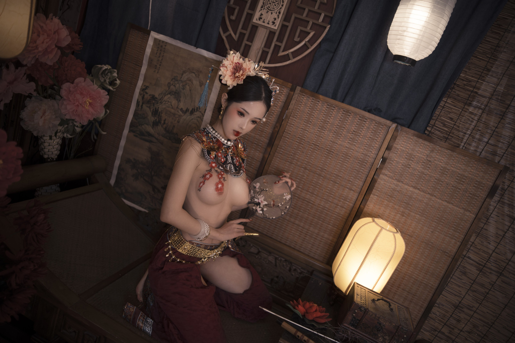 Cosplay 钛合金大粑粑 满清服饰 32