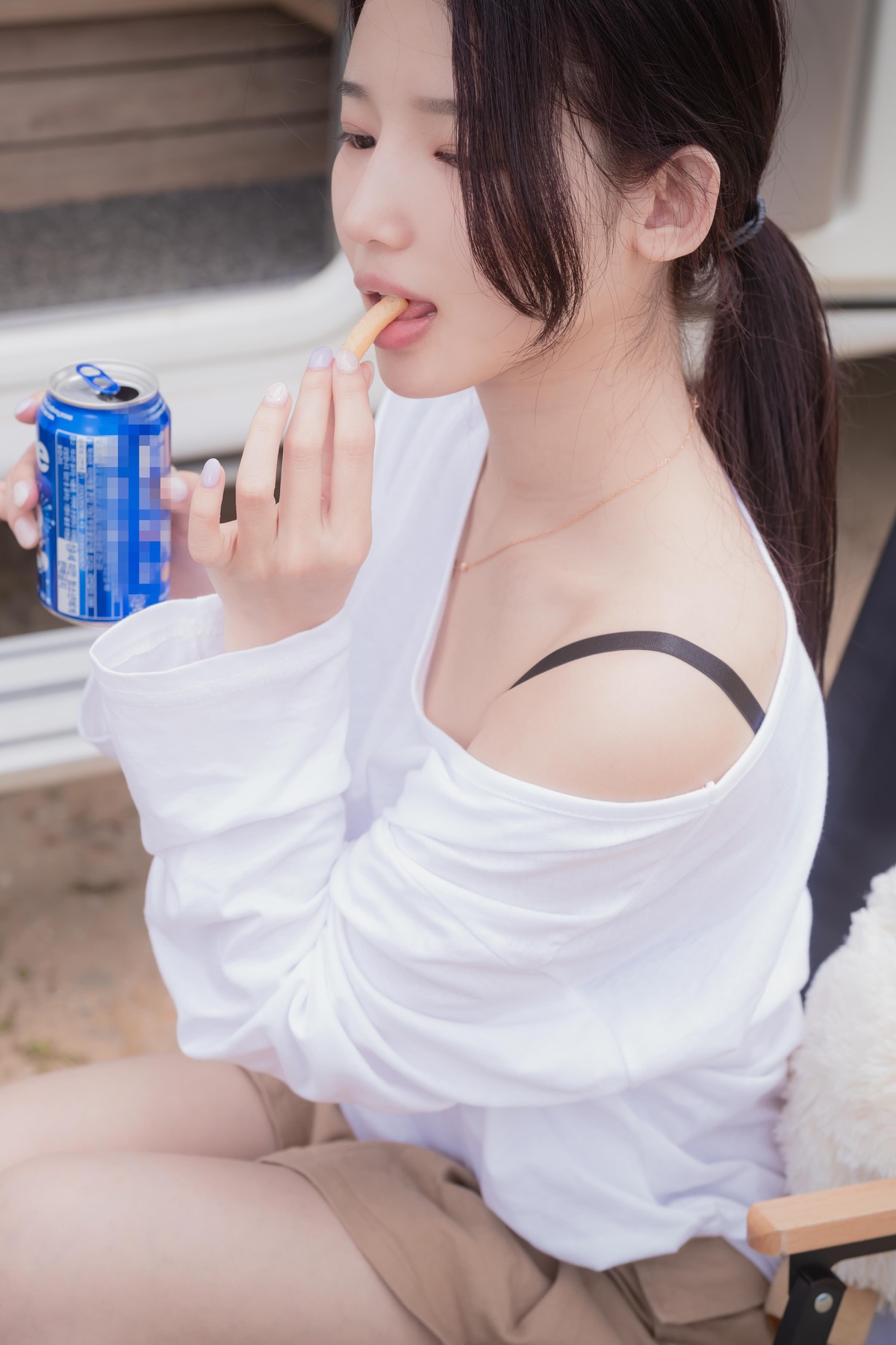 Yeha 예하, PURE MEDIA Vol.287 “Sex Vacation in Camping Car” Set.03 22