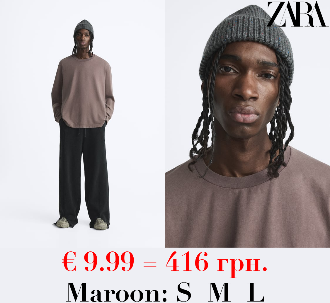 FADED LONG SLEEVE TOP