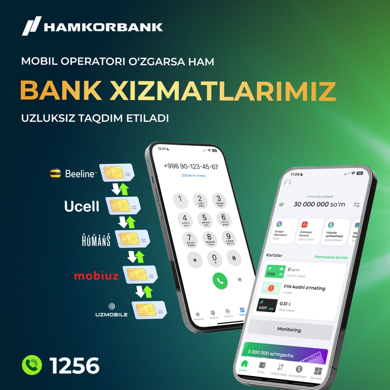 HAMKORBANK – Telegram