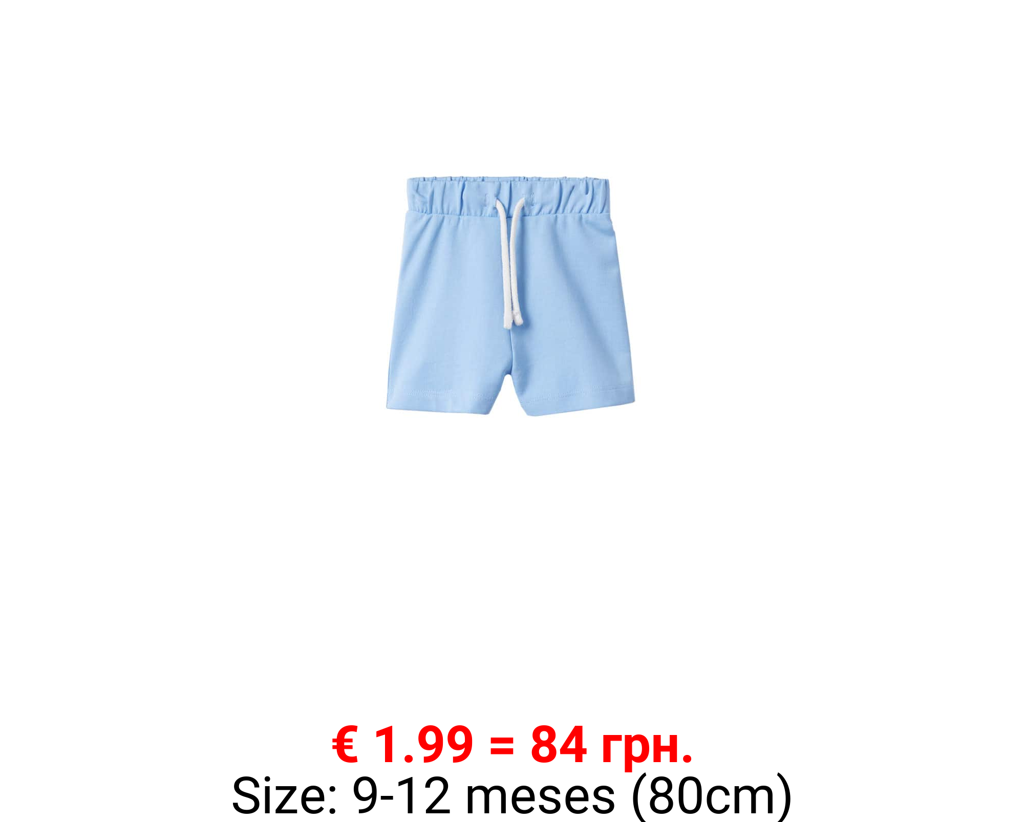 Short algodón cintura elástica