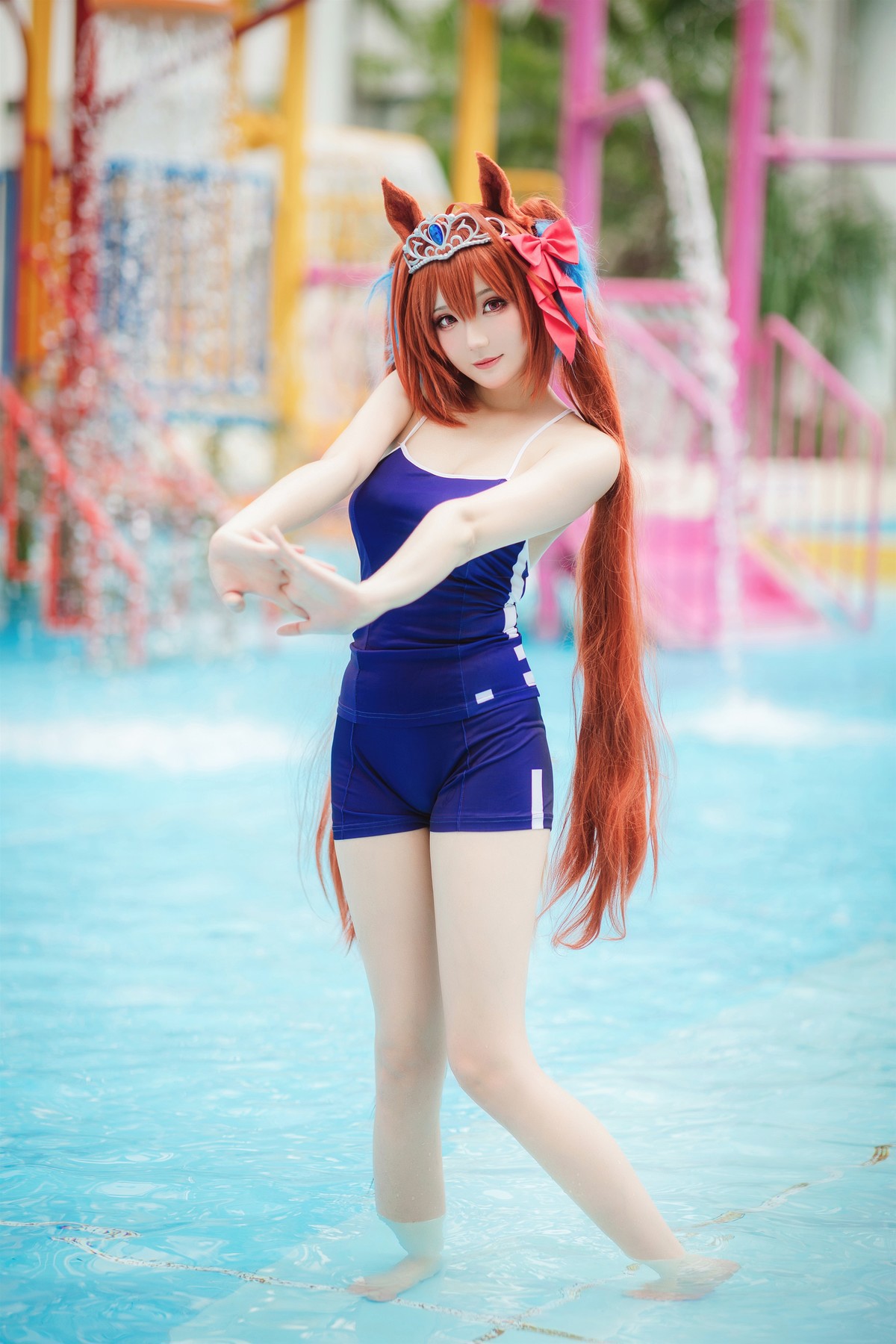 Cosplay 瓜希酱福利 赛马娘 大和赤骥 16