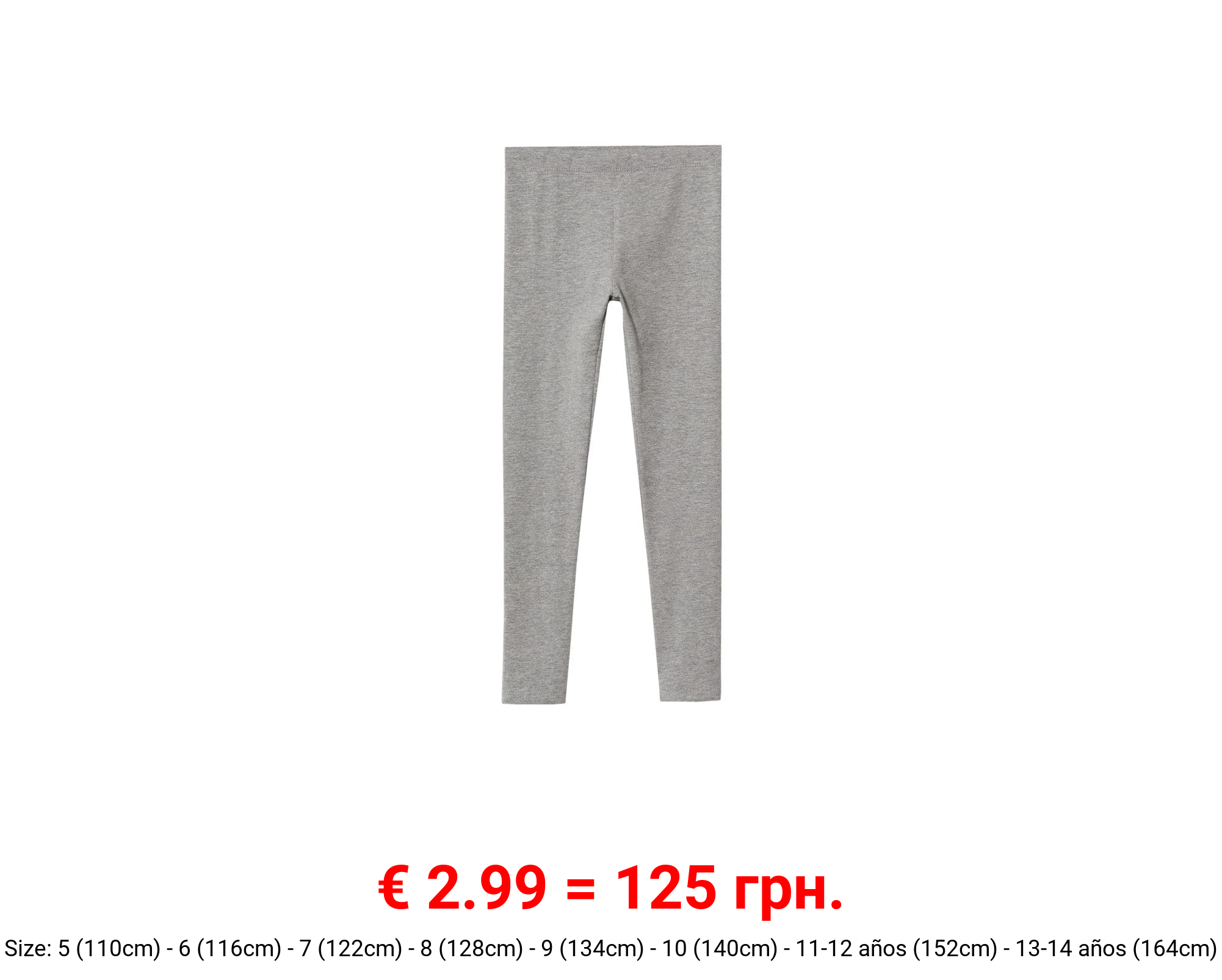 Leggings básico algodón