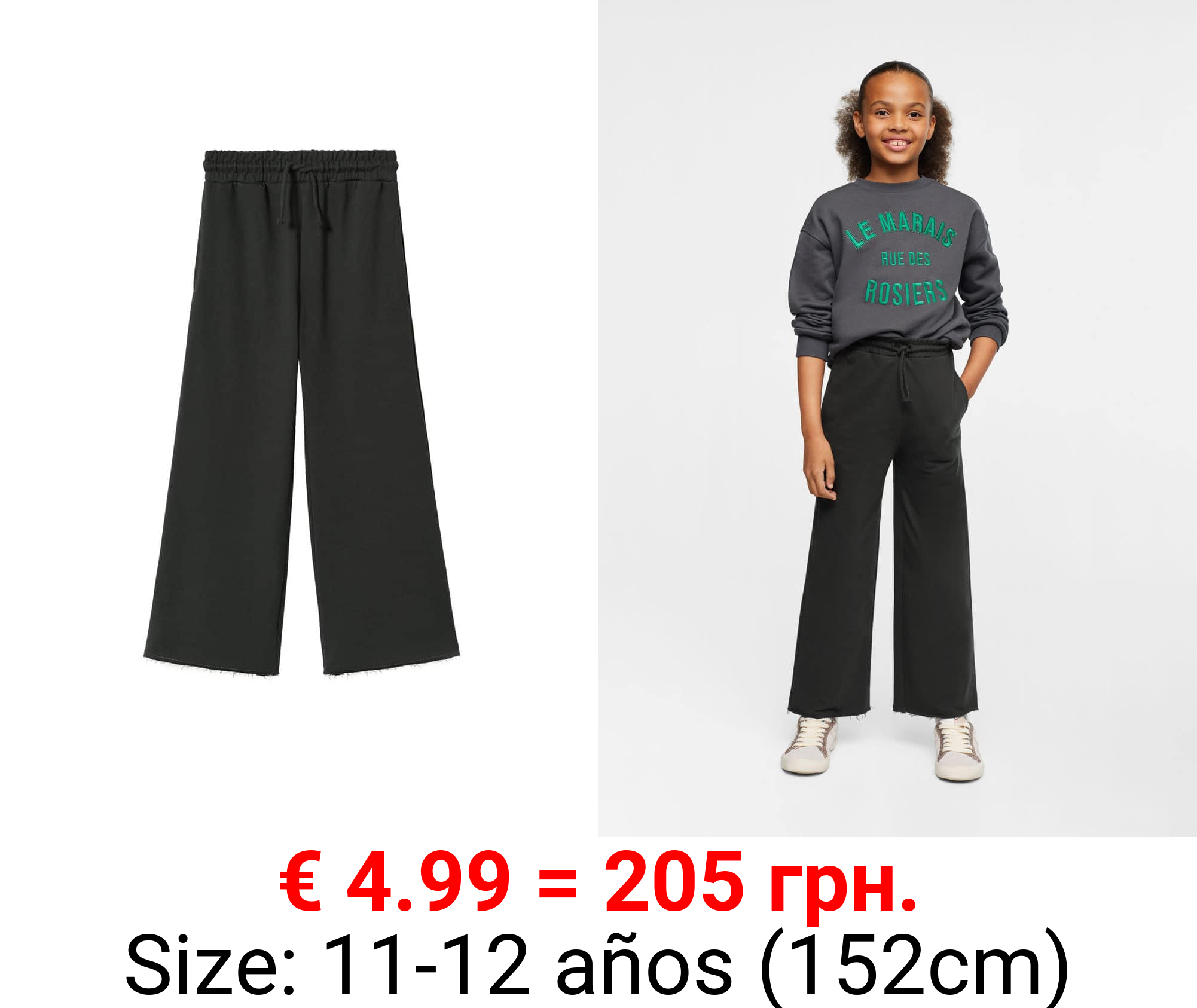 pantalón jogger culotte