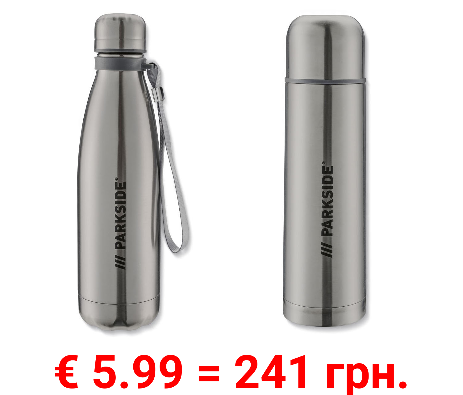 PARKSIDE® Thermoflasche, aus Edelstahl