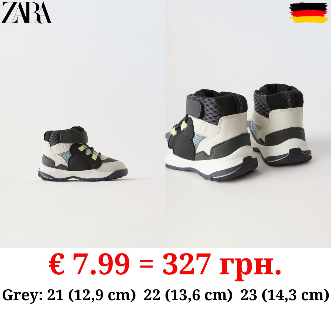 MICKEY MOUSE © DISNEY HIGH-TOP SNEAKERS