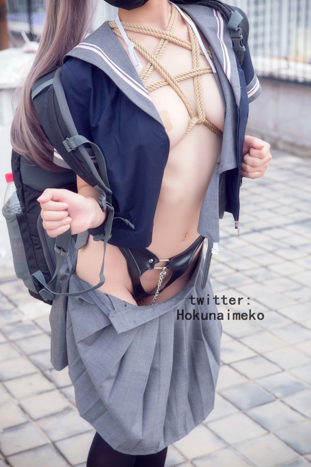 Hokunaimeko-NO10 裸露！死库水 JK[90P] 24