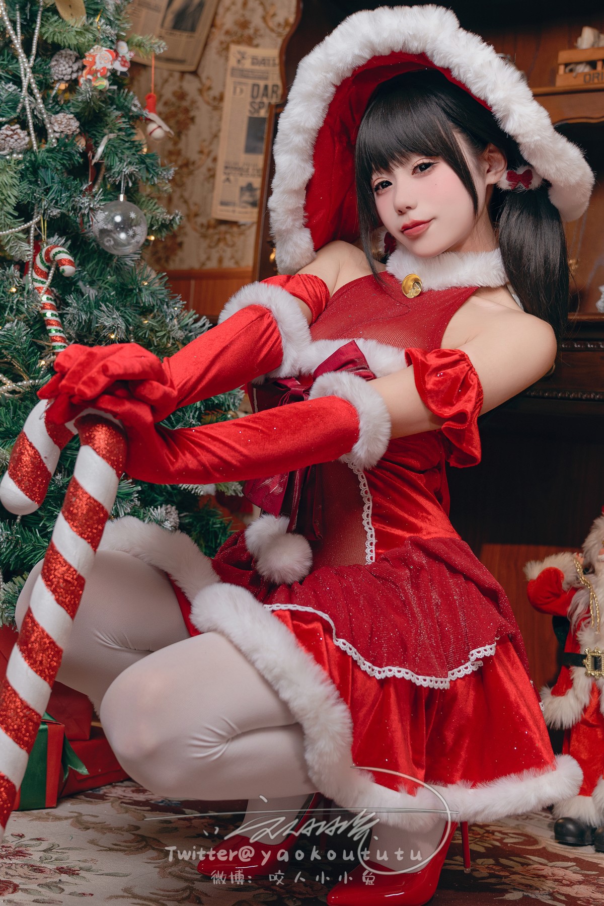 Cosplay 黏黏团子兔 魔女圣诞夜 Christmas Eve Set.01 22