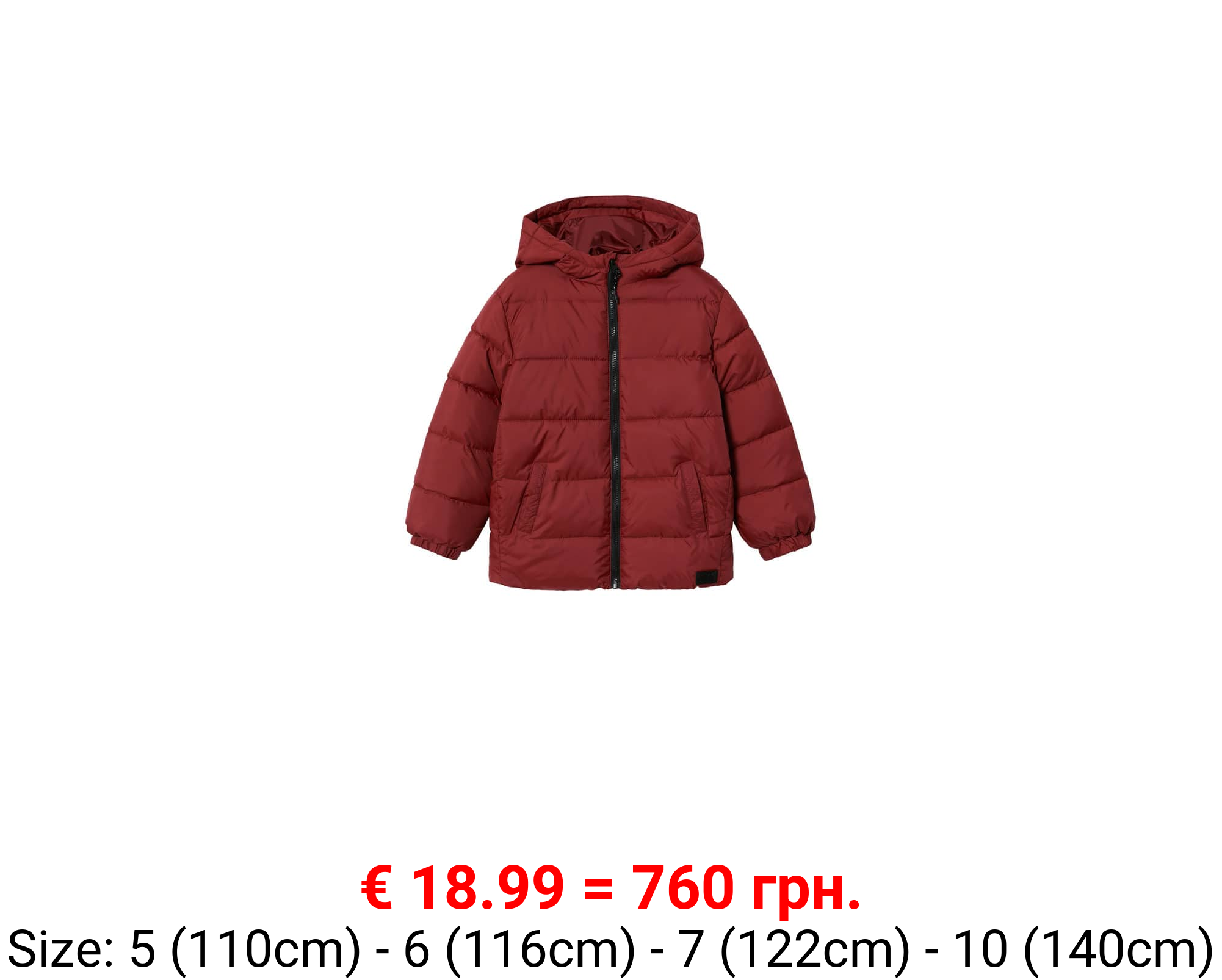 Anorak acolchado capucha