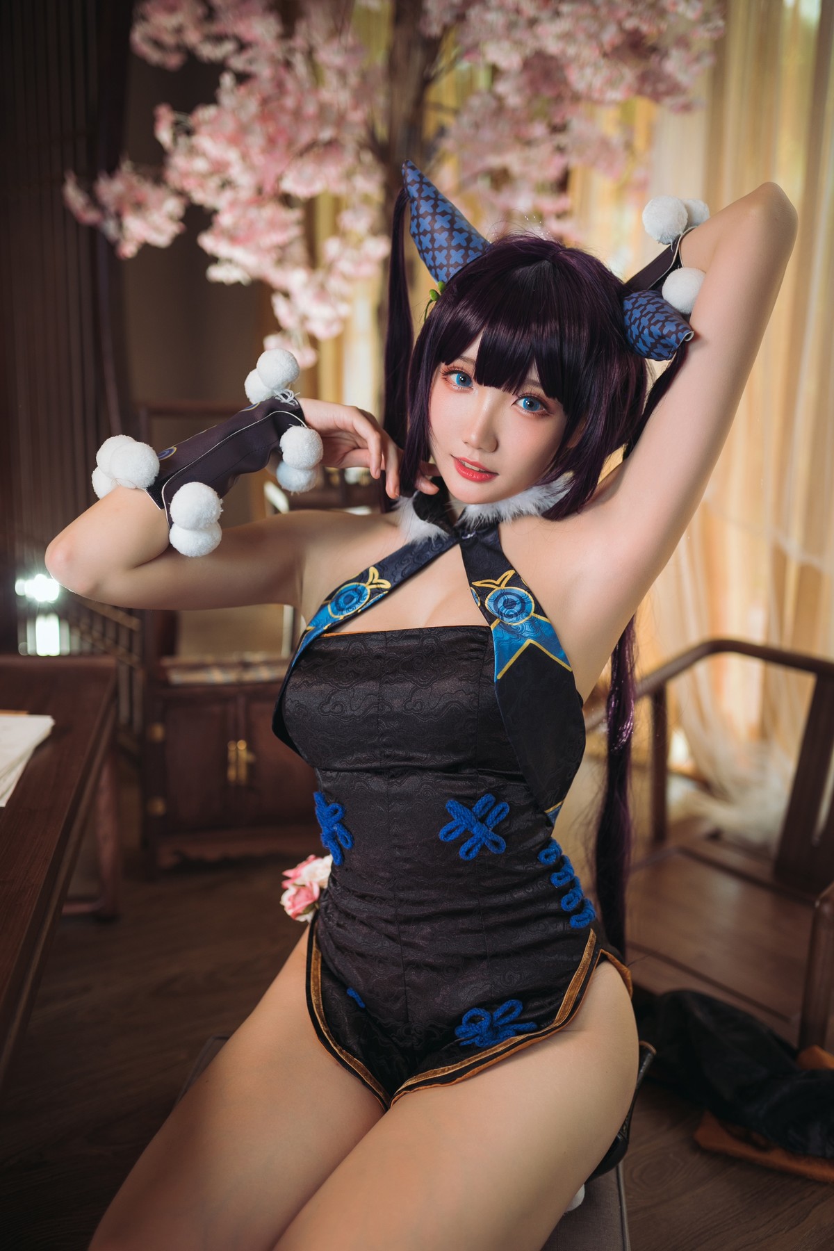 Cosplay 瓜希酱 杨贵妃 13
