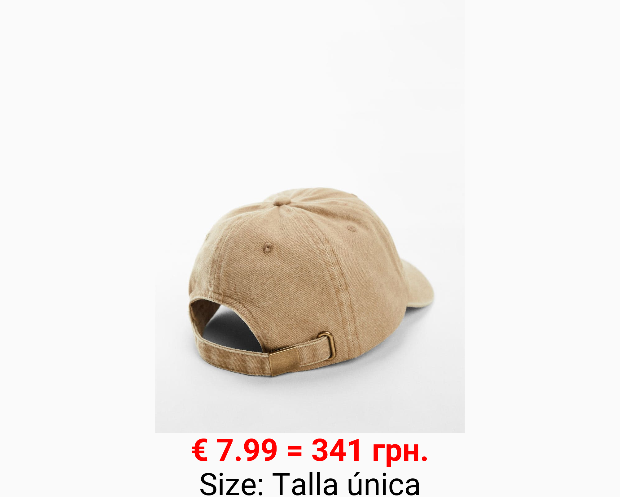 Gorra algodón bordado