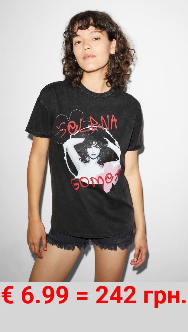 CLOCKHOUSE - T-Shirt - Selena Gomez