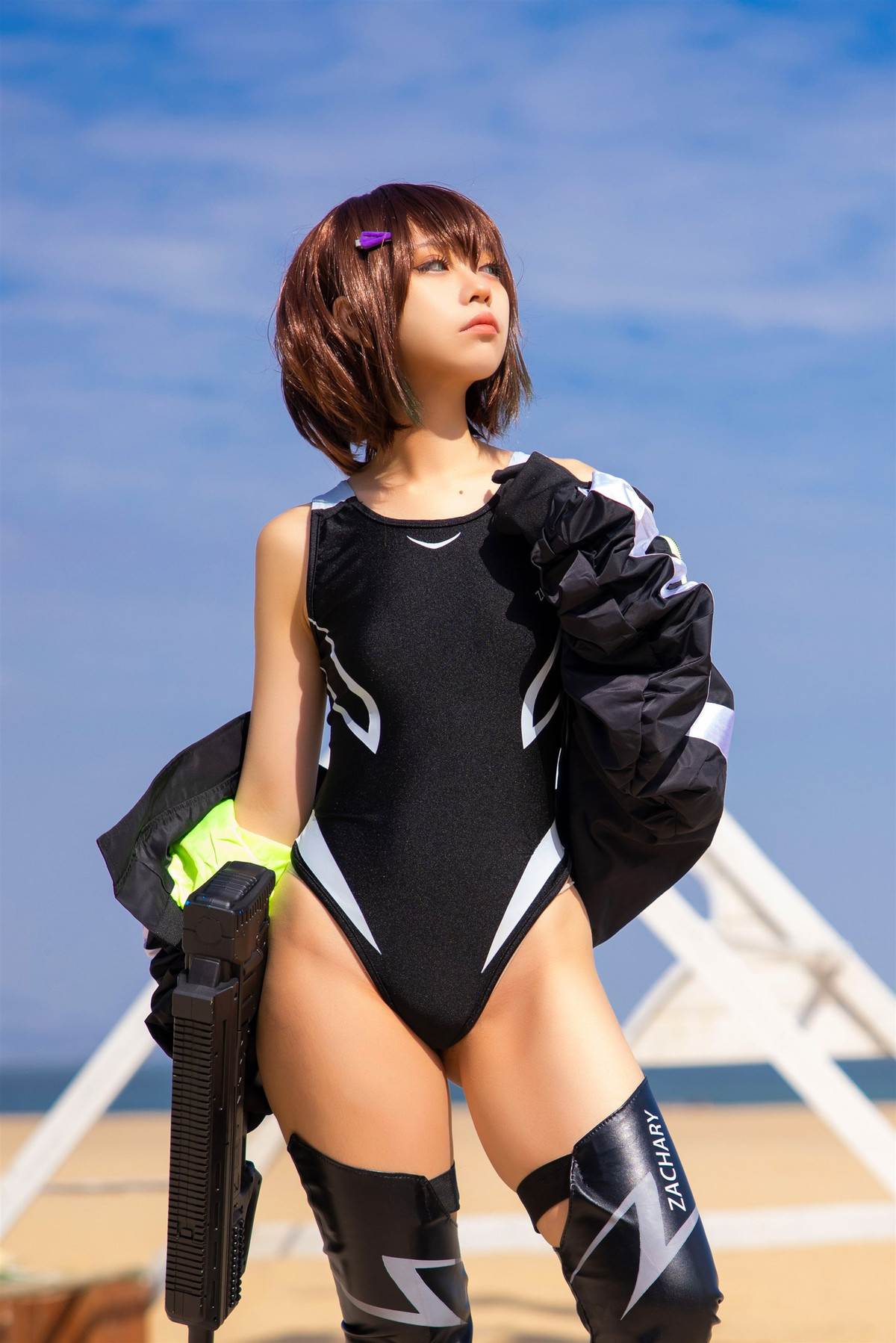 Cosplay G44不会受伤 水泳部的部長 2