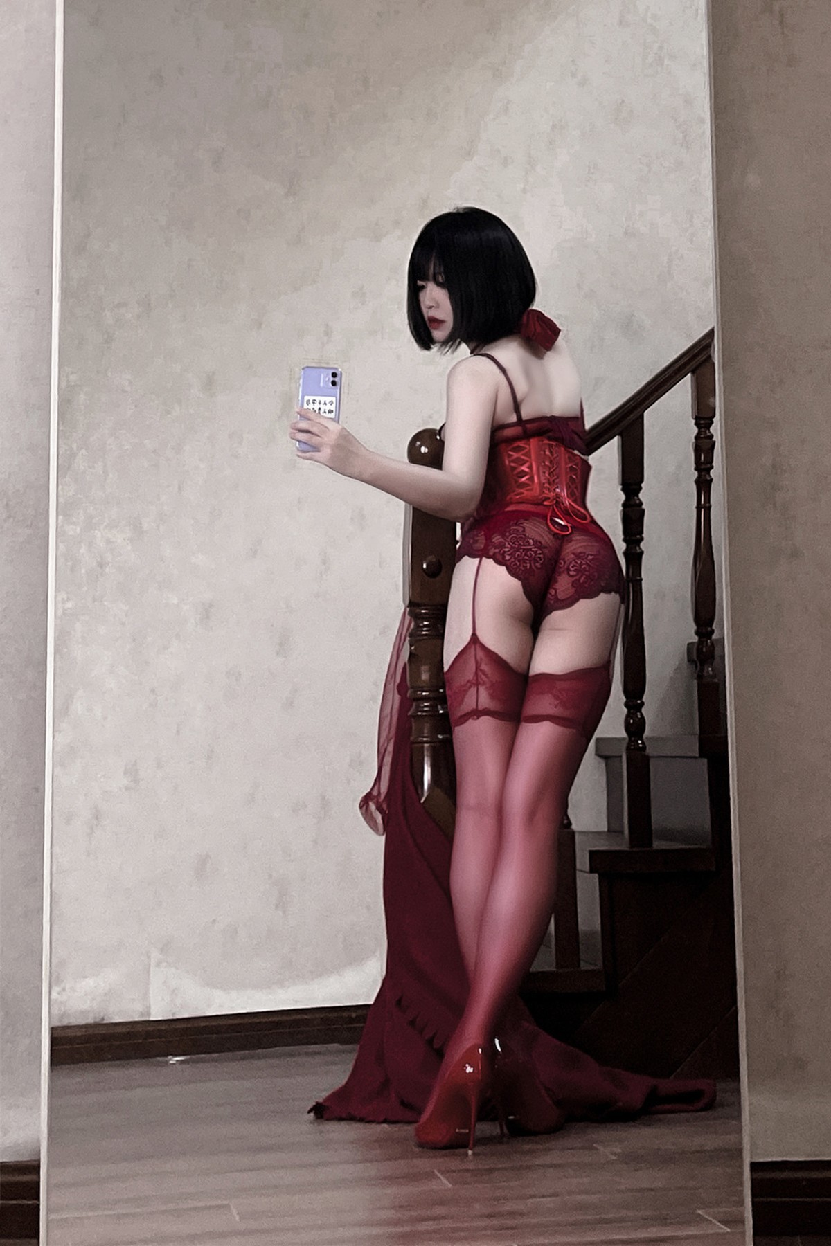 Cosplay 半半子Banbanko RED 赤紅VOL.03 53