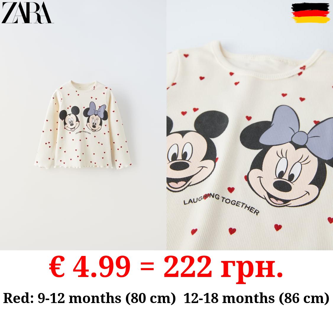 MINNIE MOUSE © DISNEY RIBBED T-SHIRT