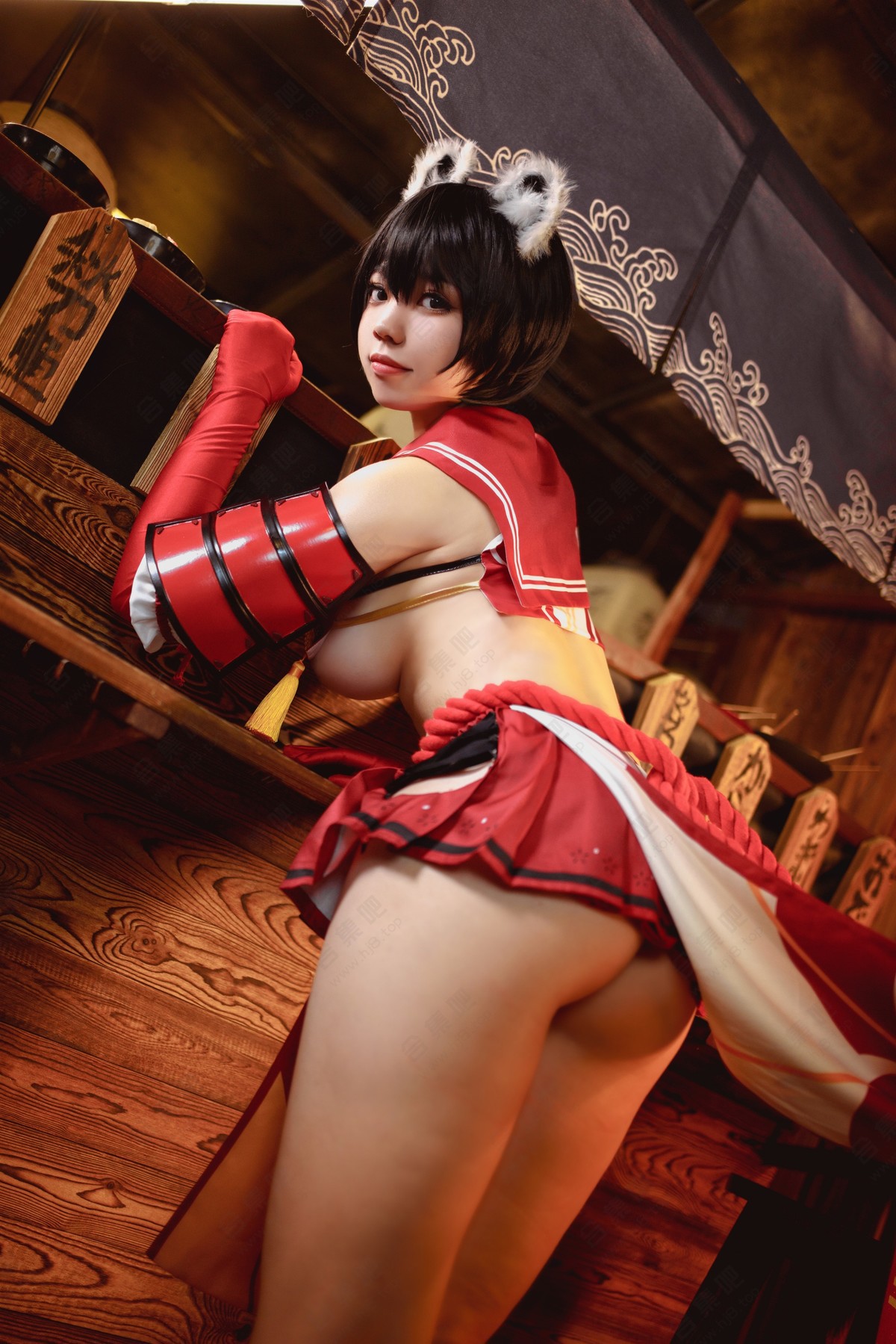 Ganlory 啊日日 Cosplay 春日ツバキ Kasuga Tsubaki 2