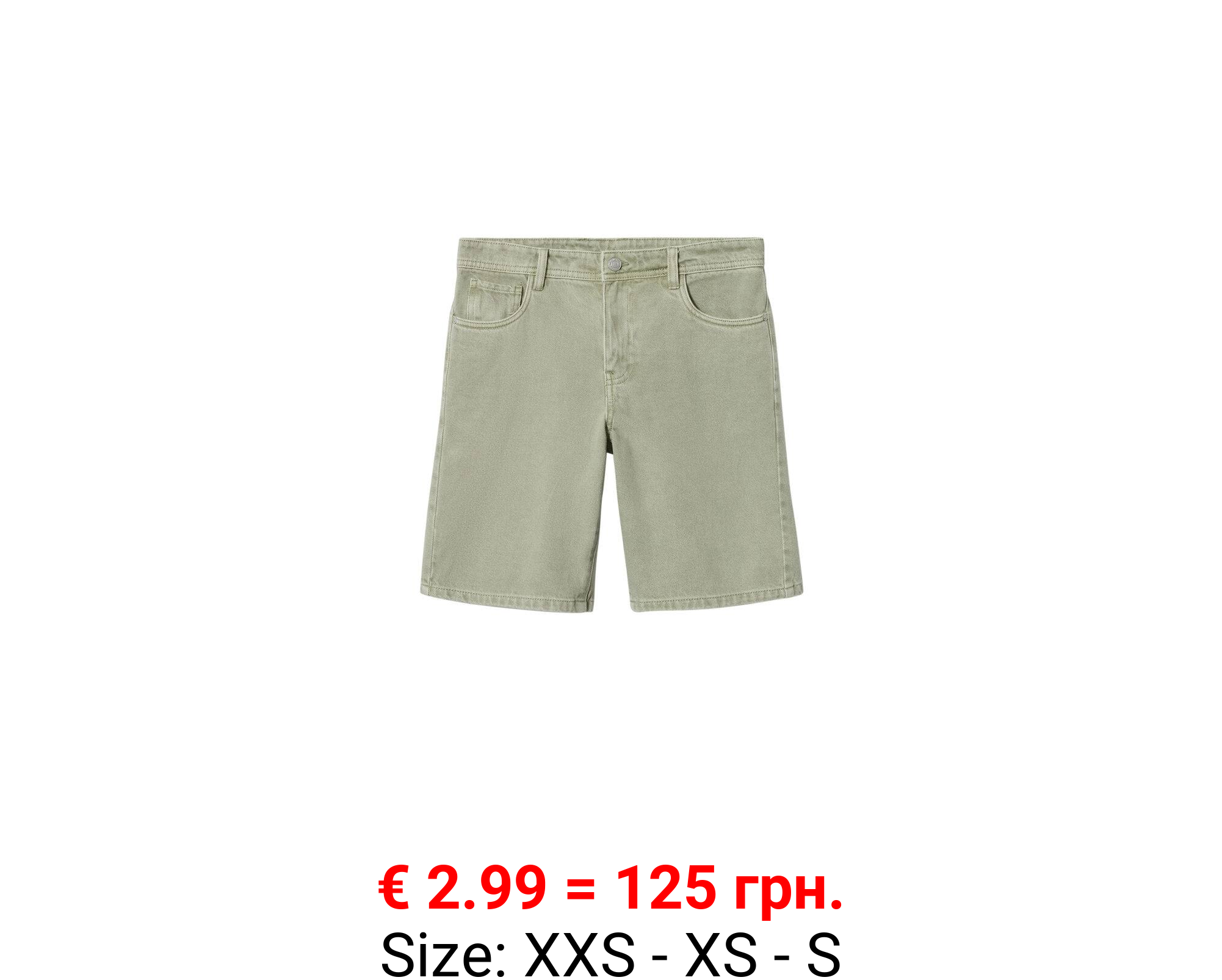 Bermudas denim claro