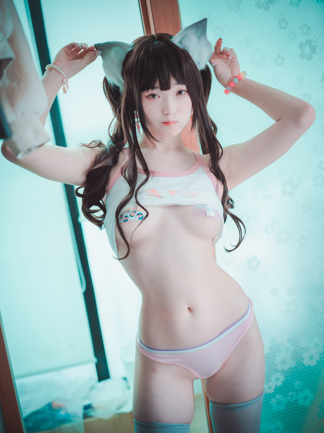 Bambi 밤비, [DJAWA] The cat I picked up turned into a girl Set.01 4