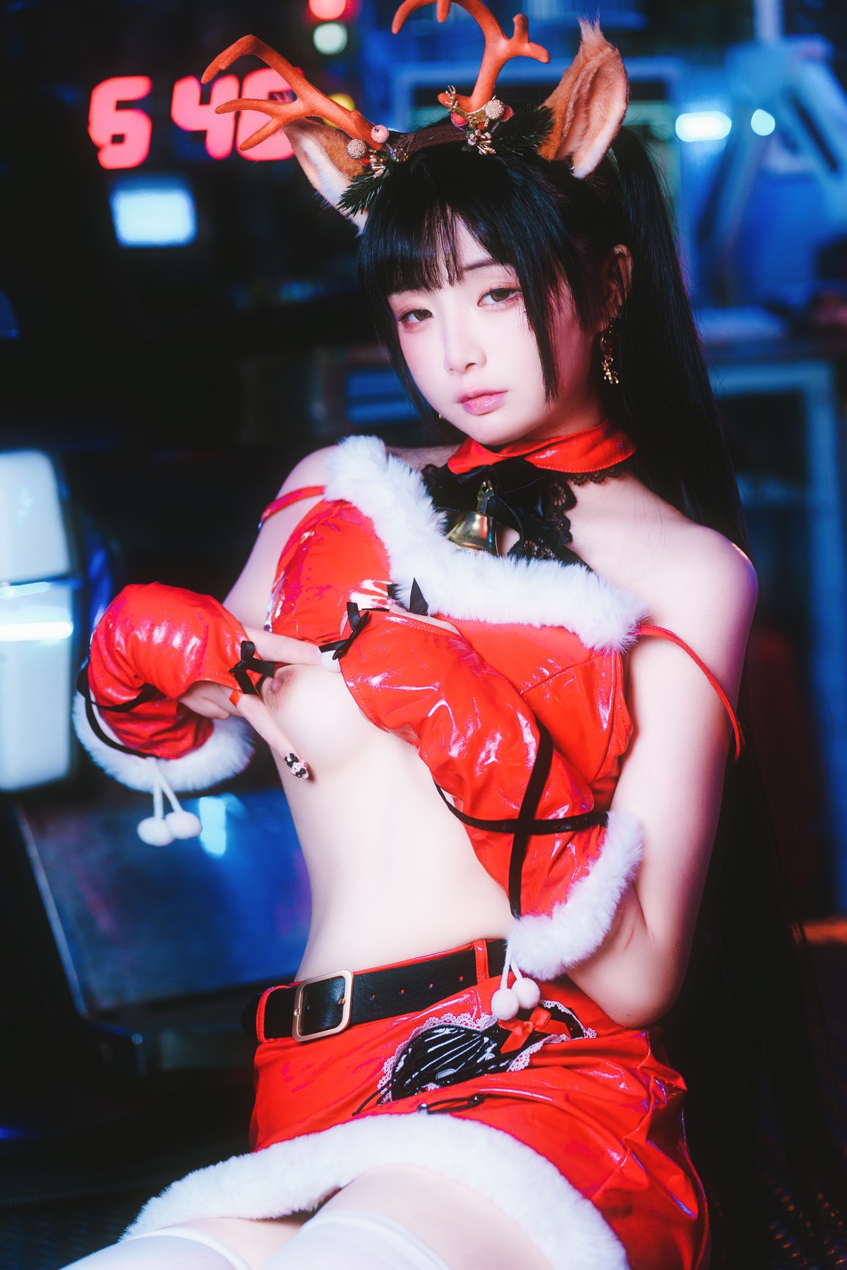 Cosplay 落落Raku Dear Deer ☆ 42