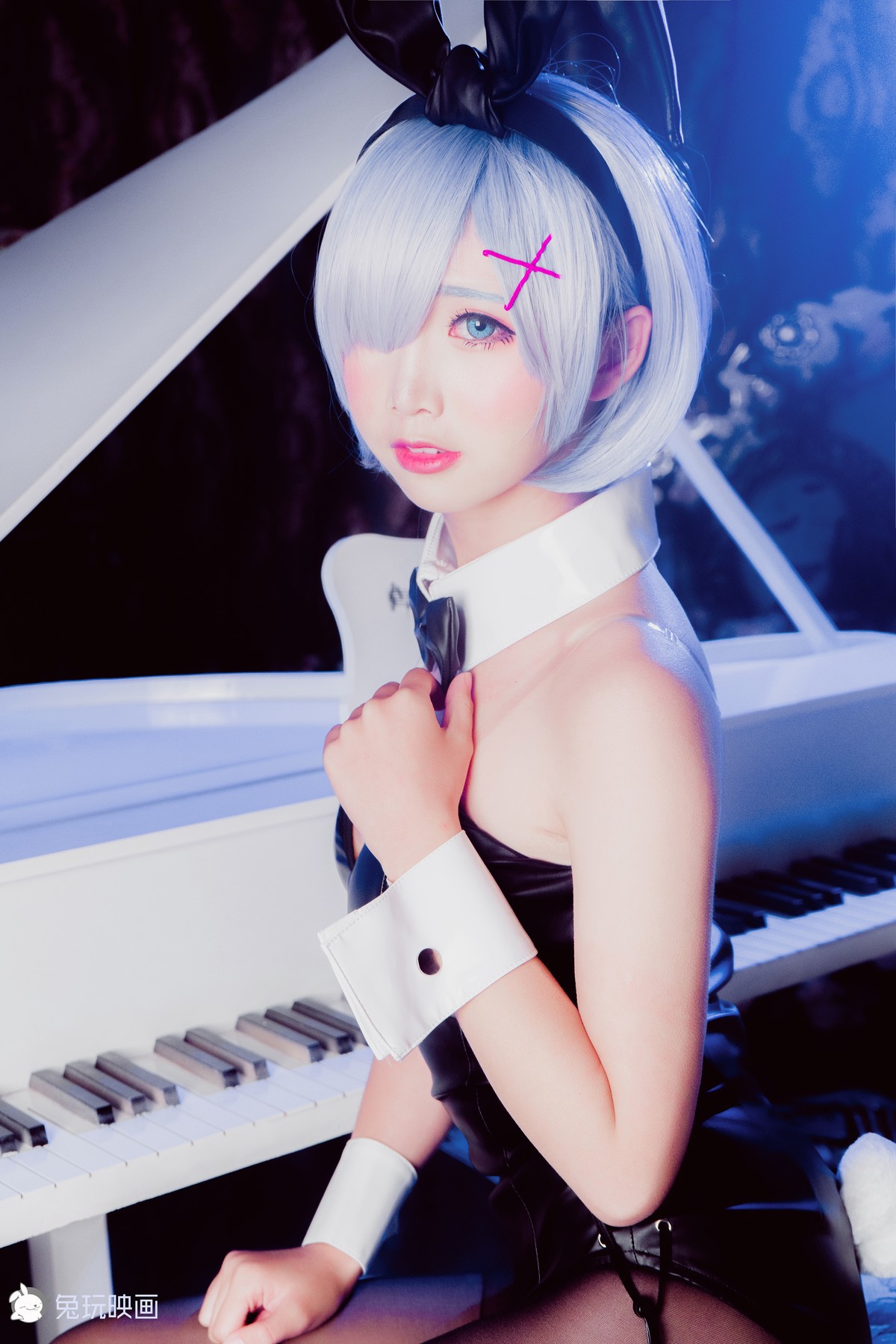 Cosplay 面饼仙儿 兔女郎 35
