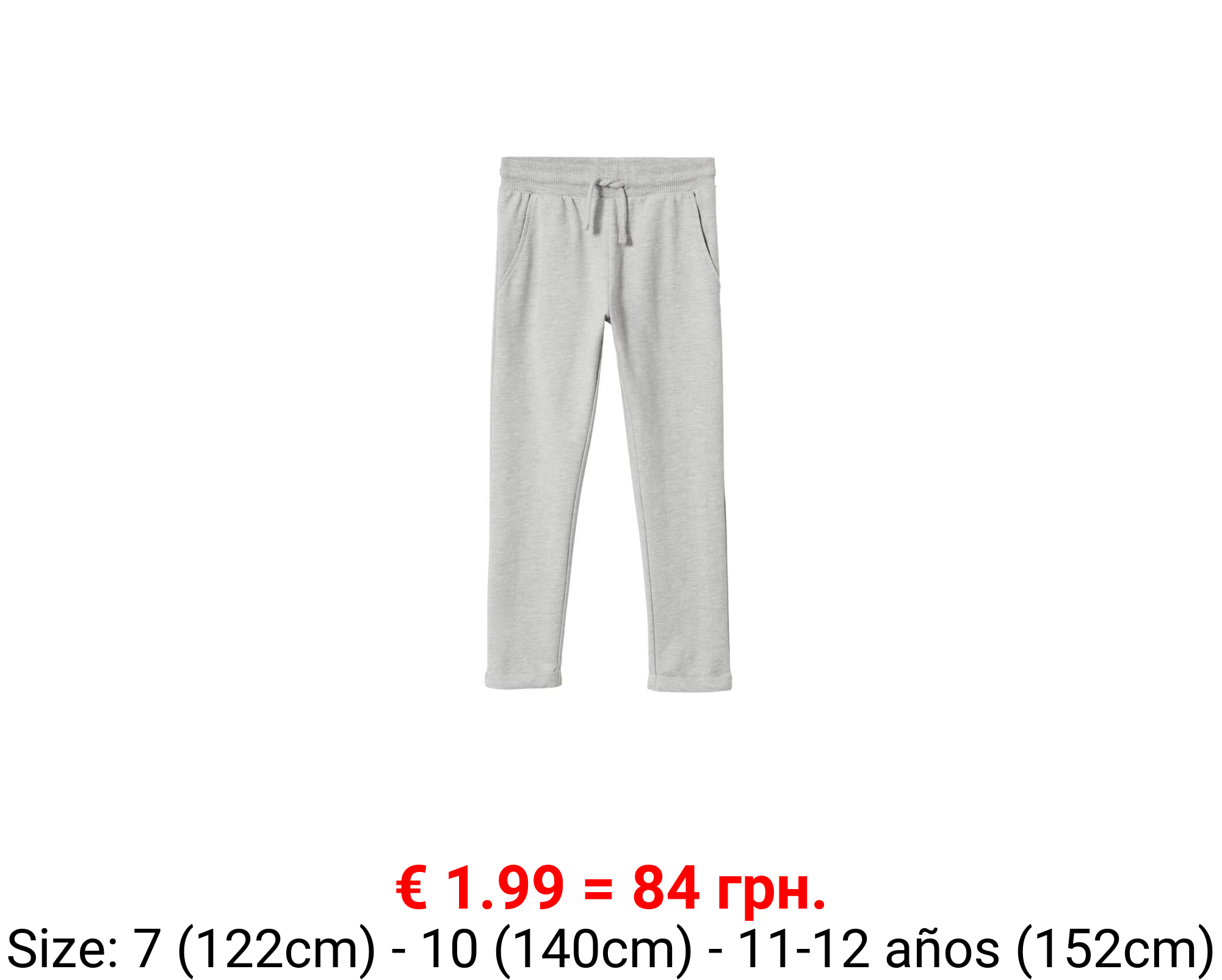 Pantalón jogger algodón